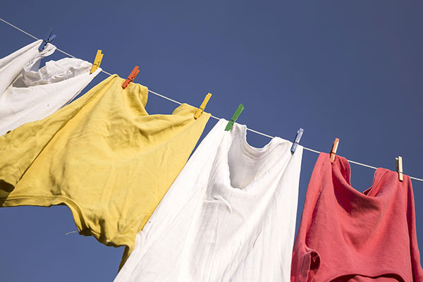 洗濯で黄ばみ対策